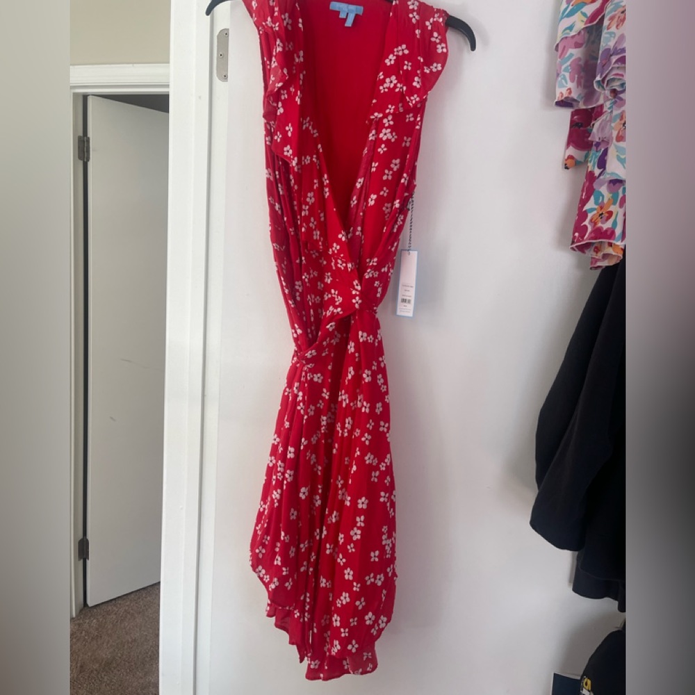 NWT Draper James red dress sz L
